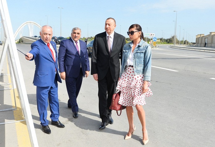 Prezident və xanımı görülən işlərlə tanış oldu - FOTO (VİDEO)